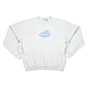 MadHappy Crown Fleece Crew Neck Sweatshirt - Size M/L